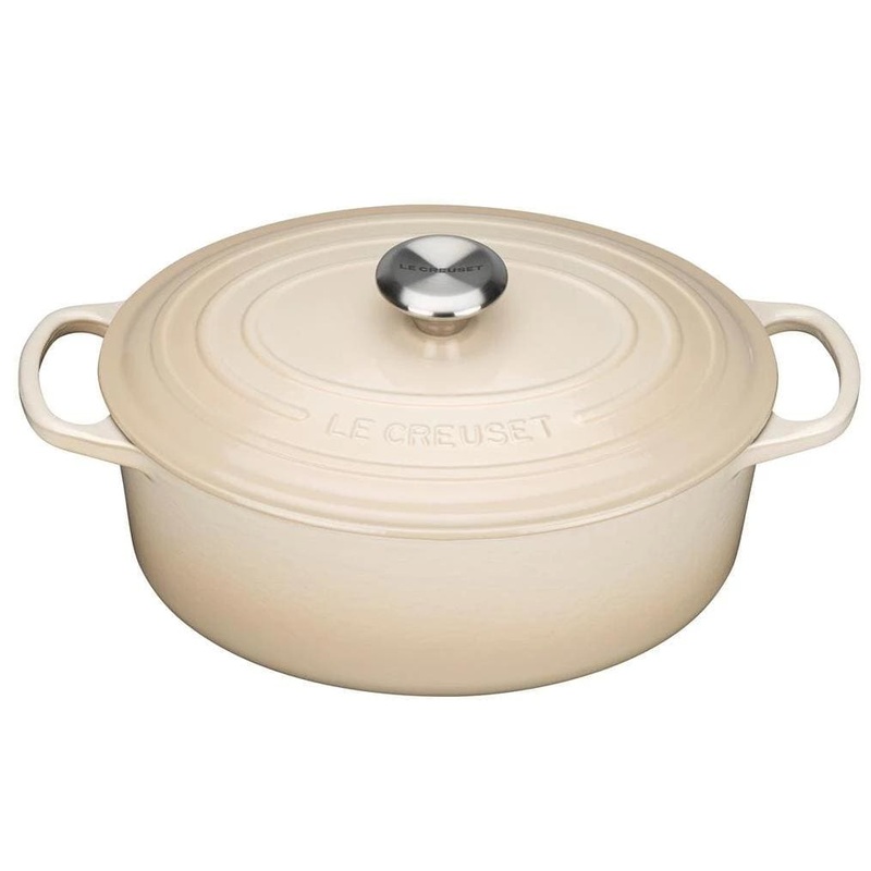 Le Creuset Signature Cast Iron Oval Casserole Almond