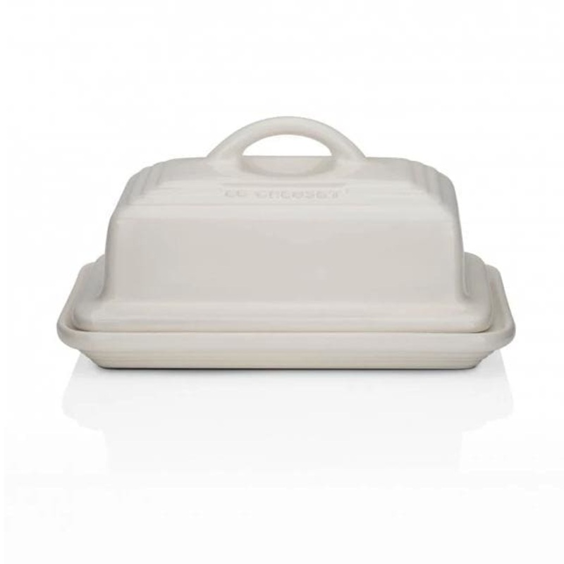 Le Creuset Stoneware Butter Dish Almond
