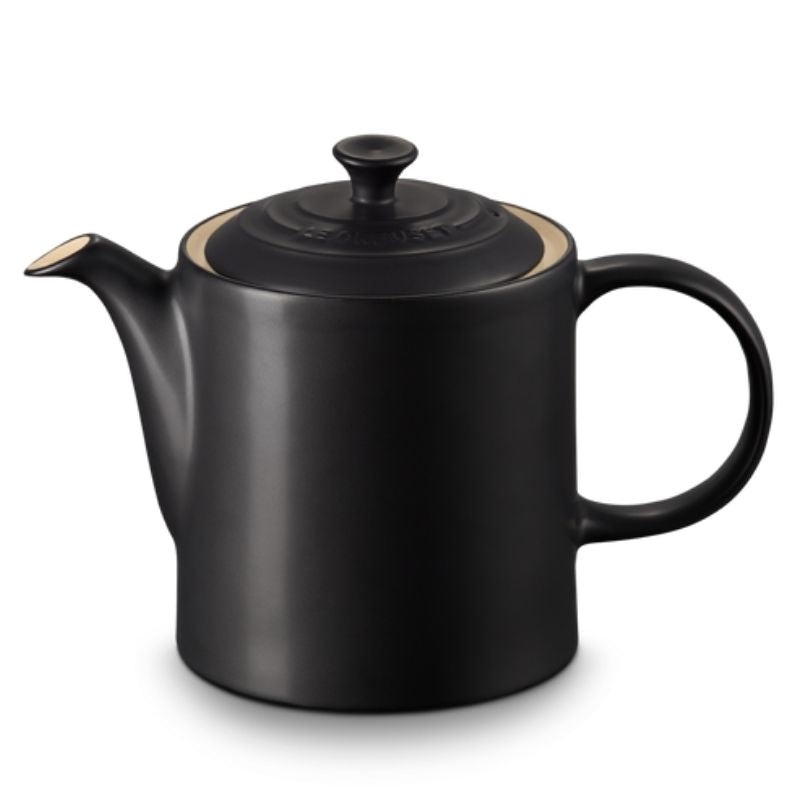 Le Creuset Stoneware Grand Teapot Satin Black