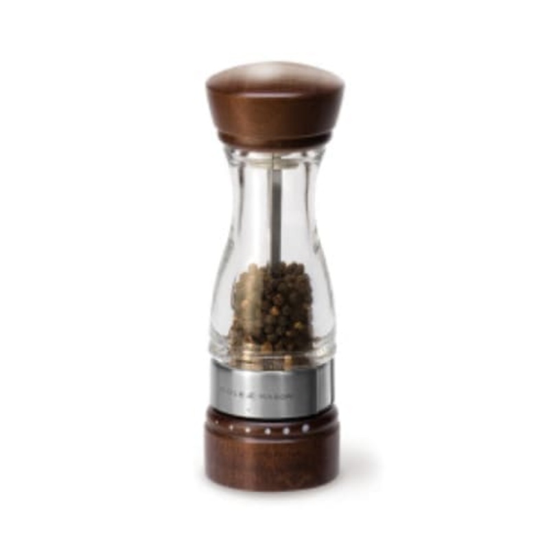 Cole & Mason Gourmet Precision Keswick Dark Wood & Acrylic Pepper Mill