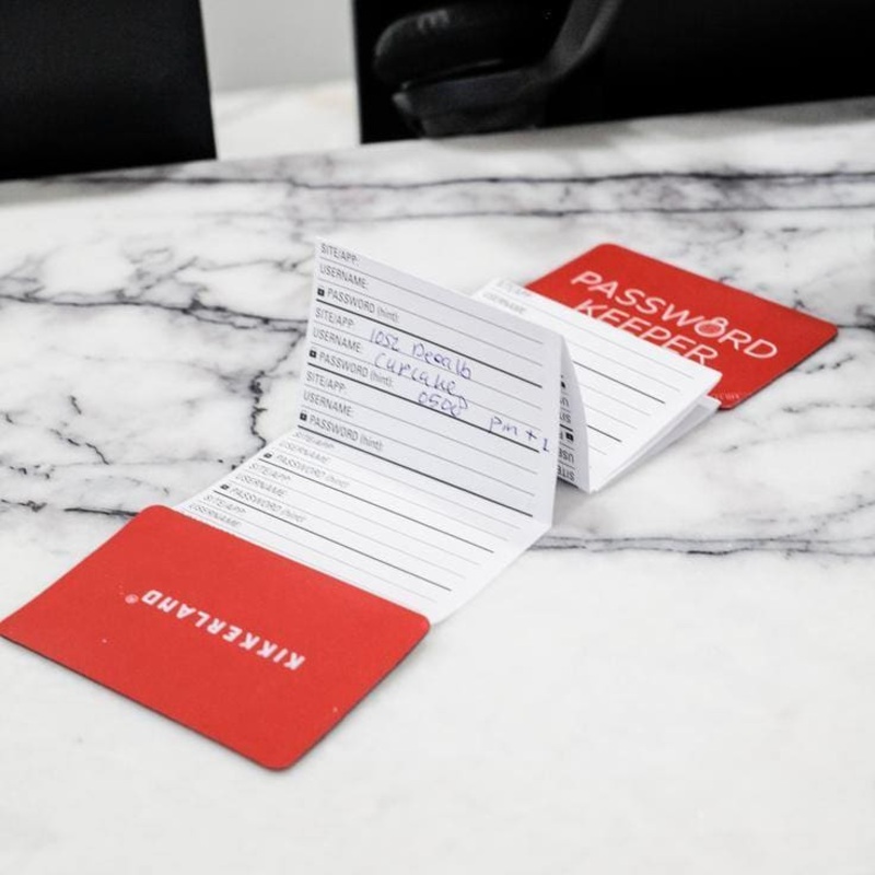 Kikkerland Password Keeper Book