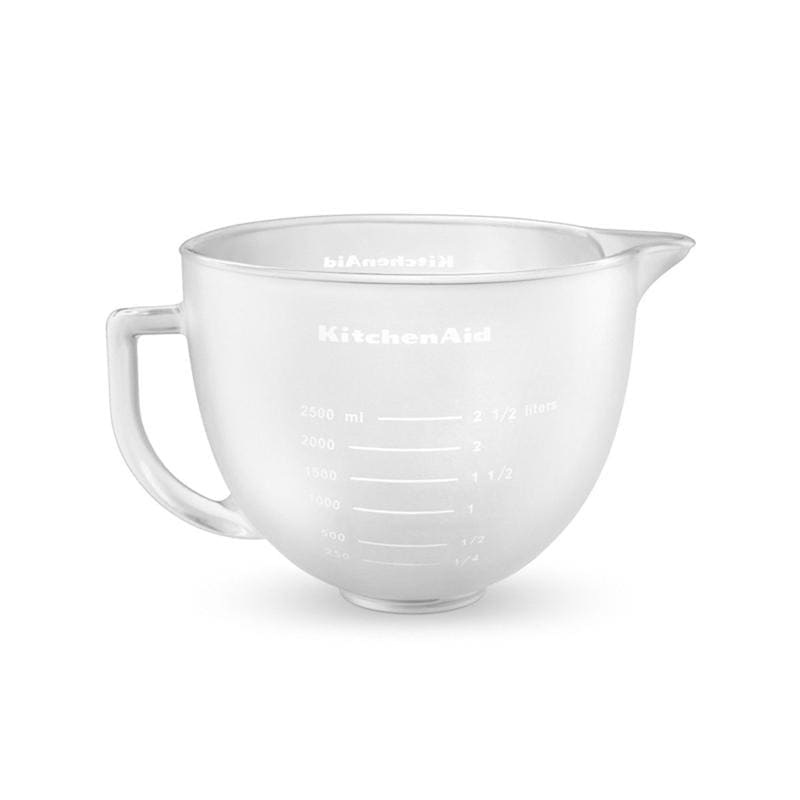 KitchenAid Artisan 4.8L Frosted Glass Bowl 5K5GBF
