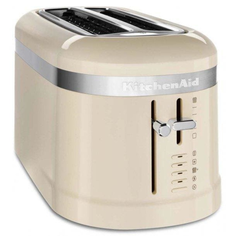 KitchenAid Design 4 Slot Long Slot Toaster Almond Cream
