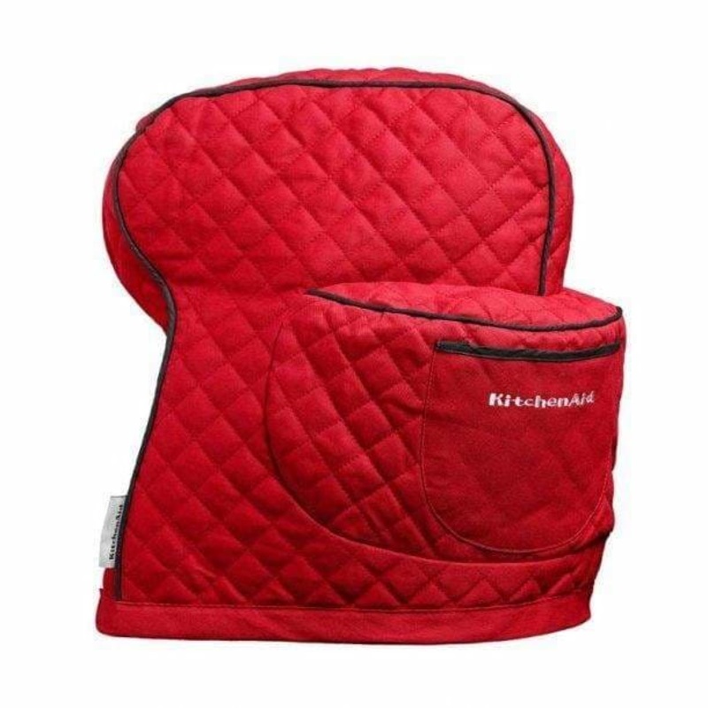 KitchenAid Quilted Stand Mixer Cover Empire Red