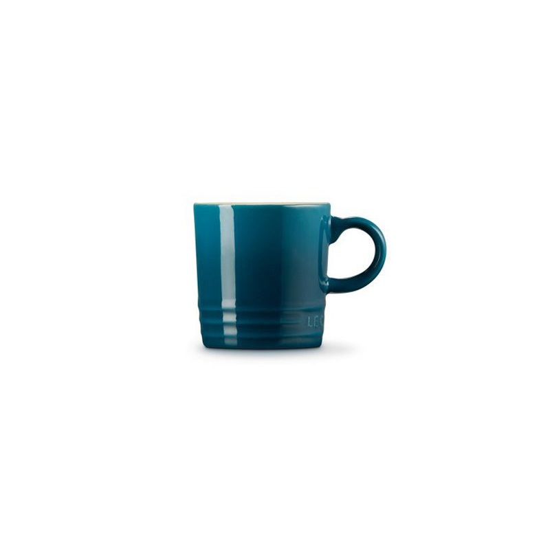 Le Creuset Stoneware Espresso Mug Deep Teal 100ml