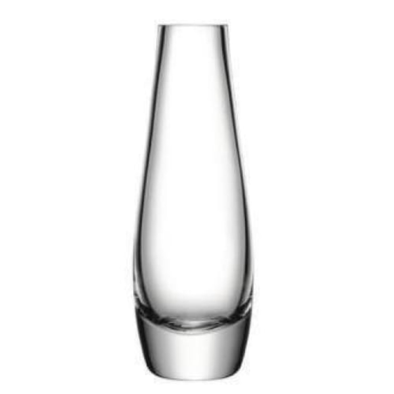 LSA Flower Single Stem Vase 17cm Clear