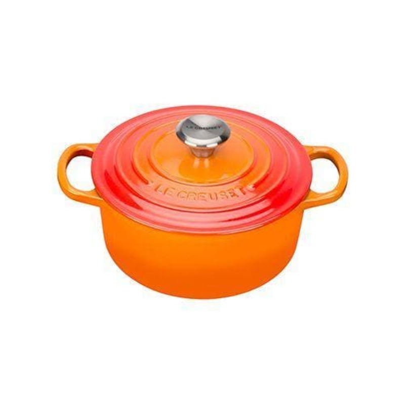Le Creuset Signature Cast Iron Round CasseroleVolcanic 18cm