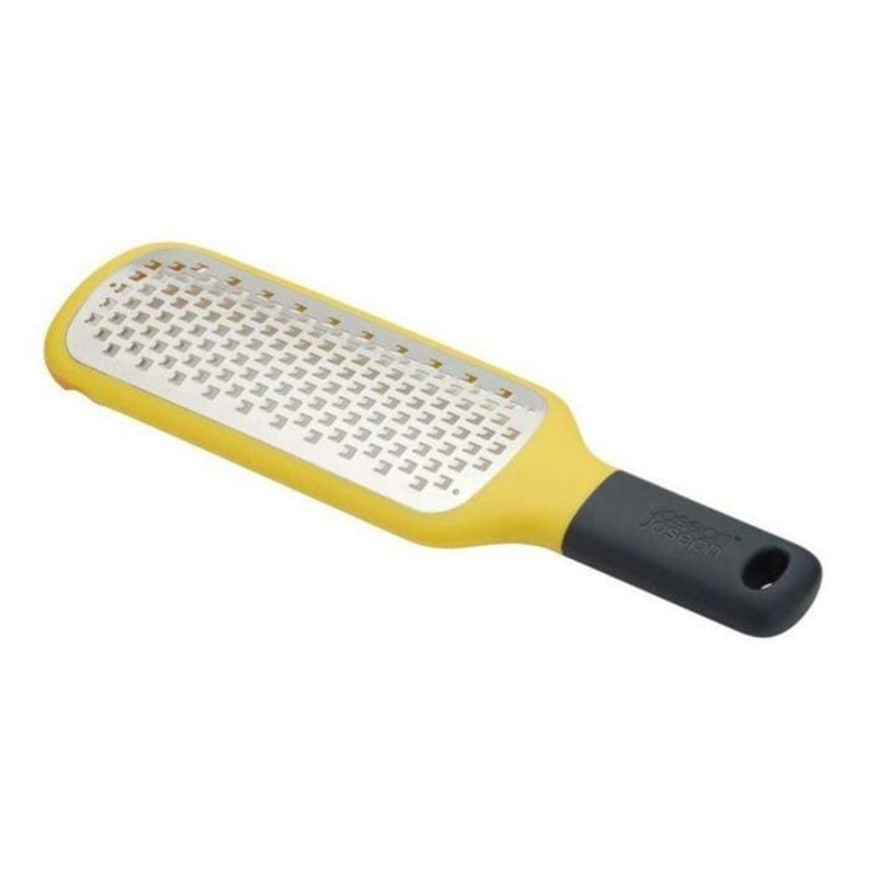 Joseph Joseph GripGrater Paddle Grater with Bowl Grip (Coarse) - Yellow
