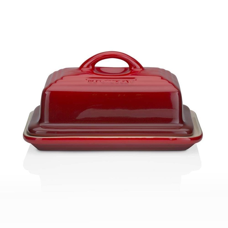 Le Creuset Stoneware Butter Dish Cerise