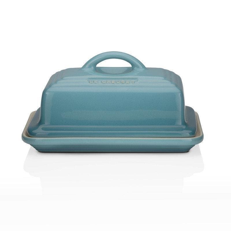 Le Creuset Stoneware Butter Dish Teal