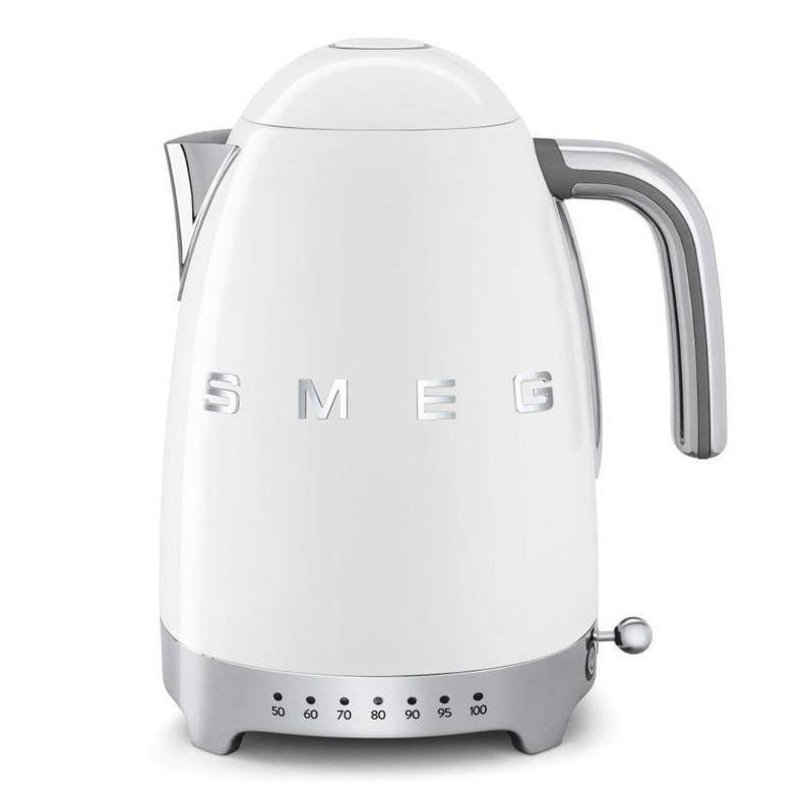 Smeg Jug Kettle 1.7L Variable Temperature White