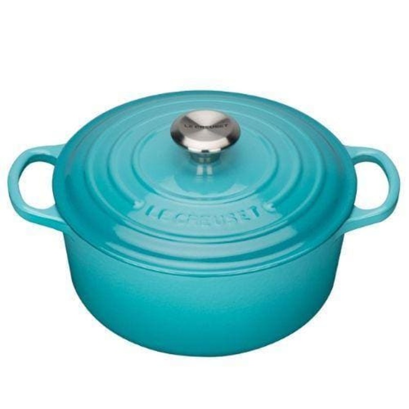 Le Creuset Cast Iron Bistro Casserole Teal