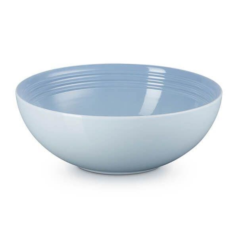 Le Creuset Serving Bowl Medium 24cm Coastal Blue