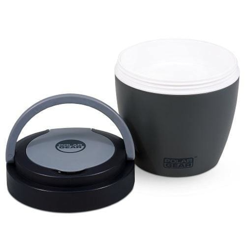 Polar Gear Reheat Me Food Pod 550ml Grey & Black
