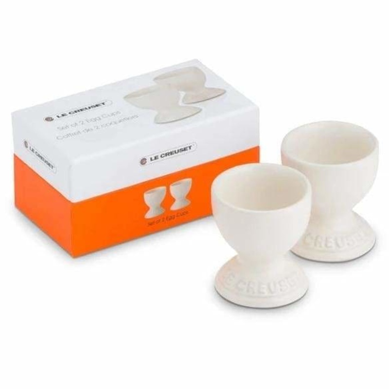 Le Creuset Set of 2 Egg Cups Almond