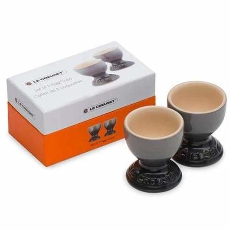 Le Creuset Set of 2 Egg Cups Flint