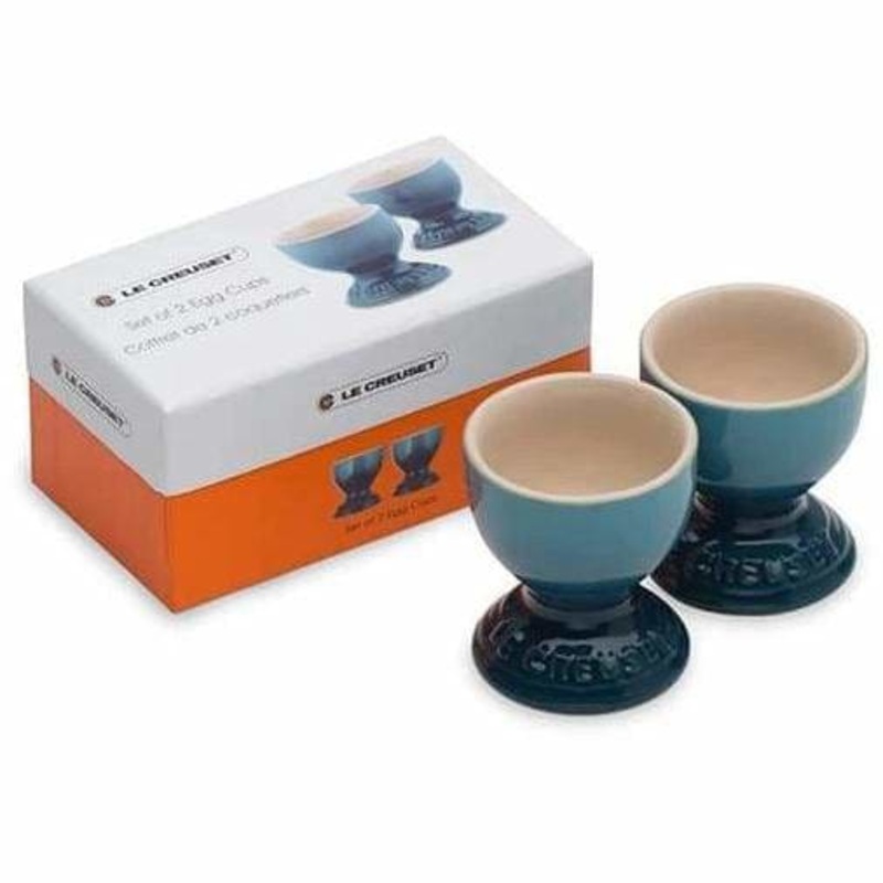 Le Creuset Set of 2 Egg Cups Marine