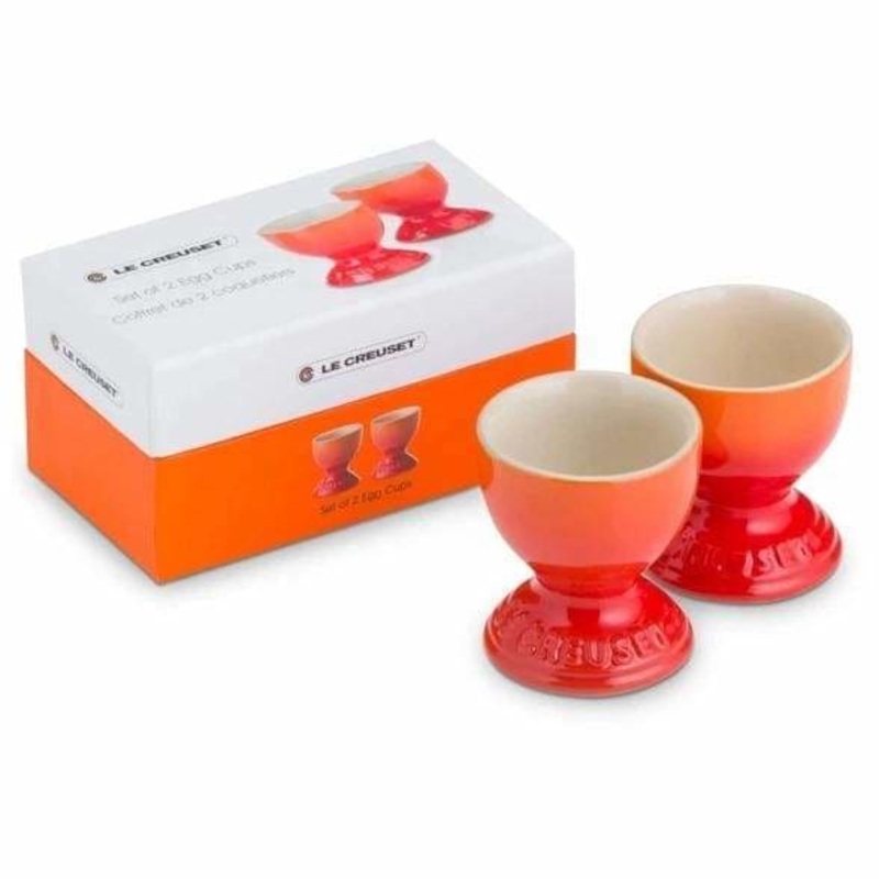 Le Creuset Set of 2 Egg Cups Volcanic