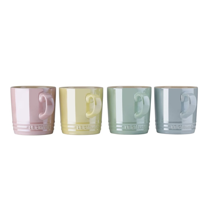 Le Creuset Stoneware Glac Set of 4 Mugs