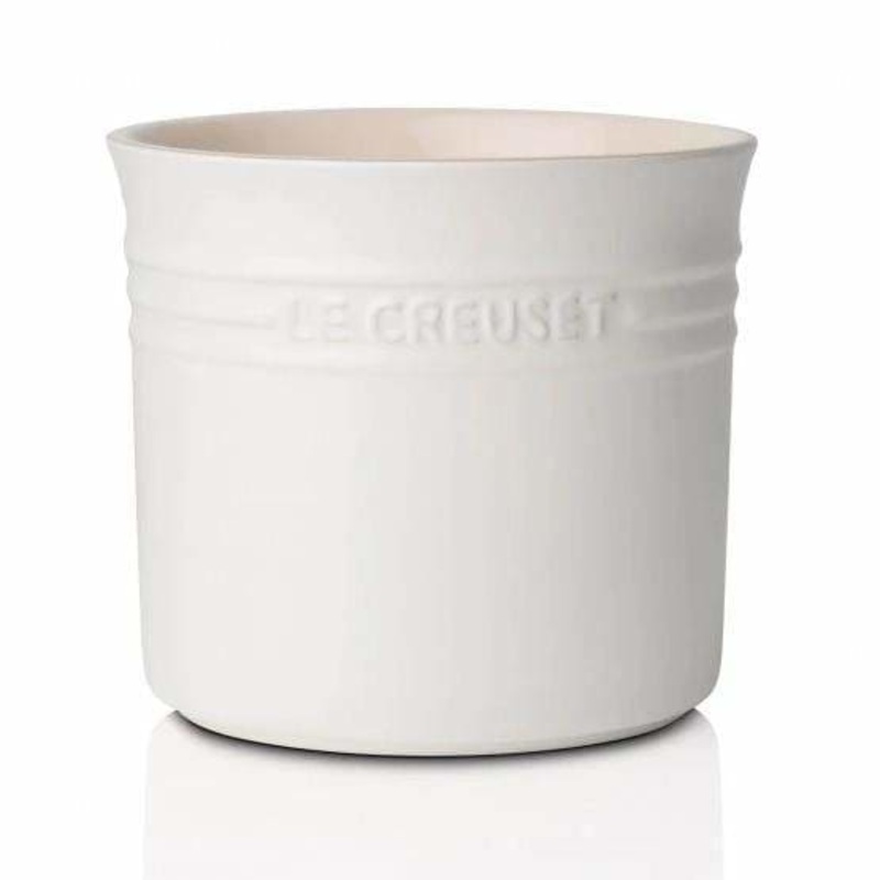 Le Creuset Stoneware Large Utensil Jar Cotton