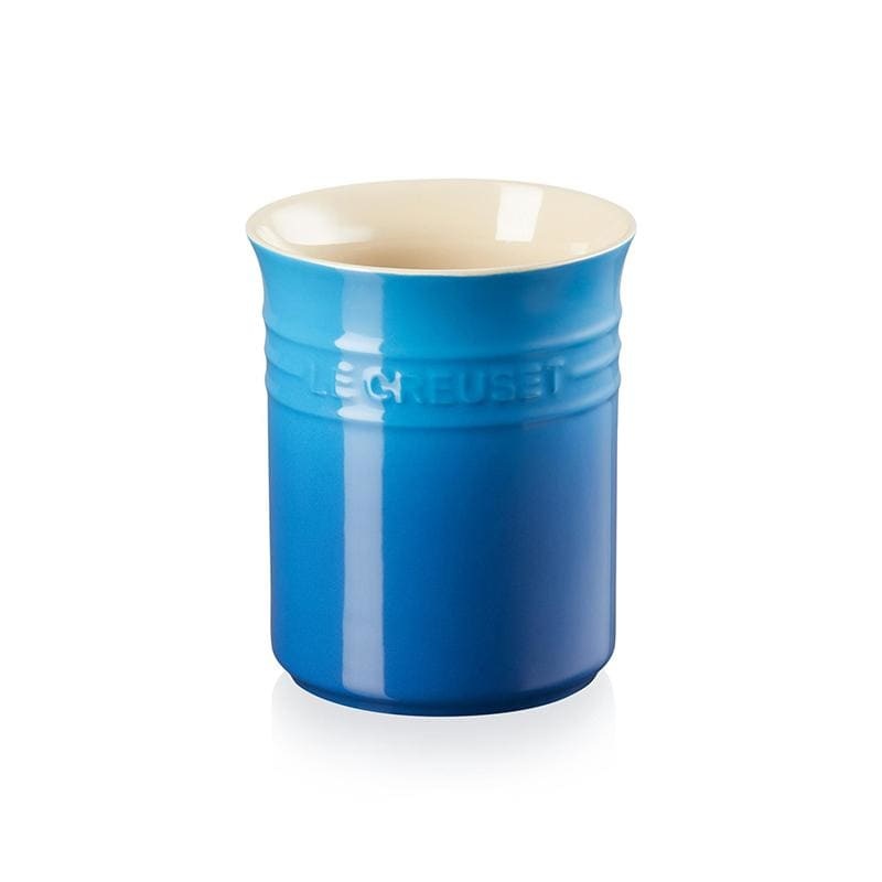 Le Creuset Stoneware Small Utensil Jar Marseille Blue