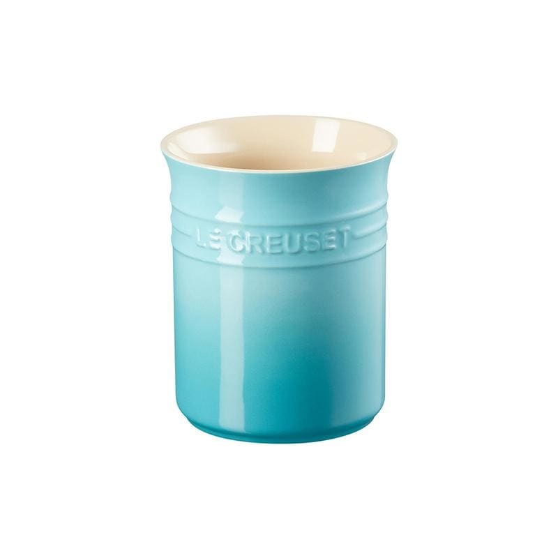 Le Creuset Stoneware Small Utensil Jar Teal