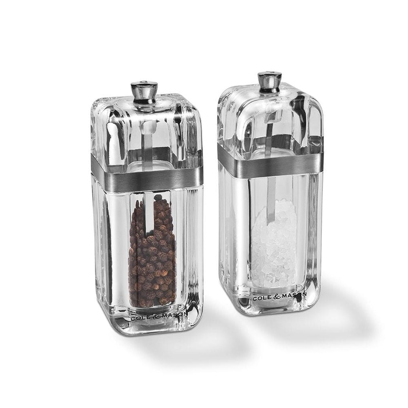 Cole & Mason Kempton Salt and Pepper Gift Set 130mm