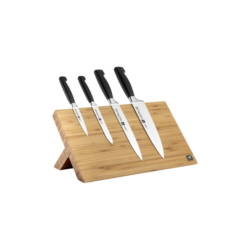 Henckels 4 Star Magnetic Knife Block 5pce