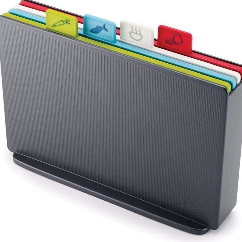 Joseph Joseph Index 4-piece Chopping Board Set Large Graphite