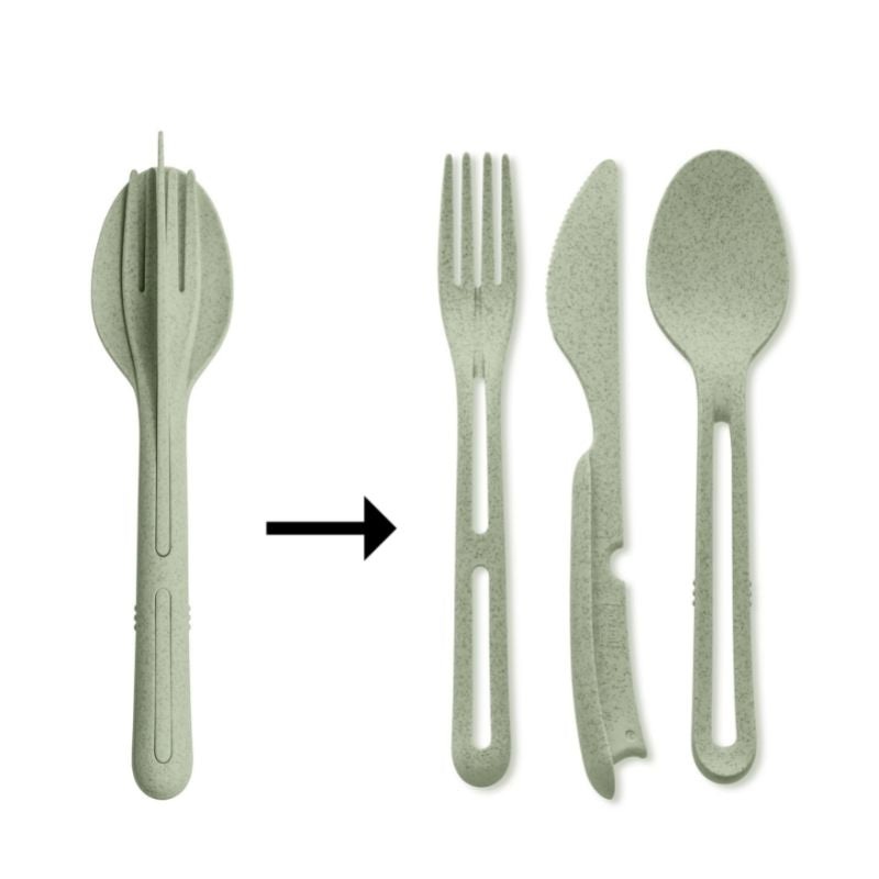 Koziol Cutlery 3 Piece Set Assorted Colours