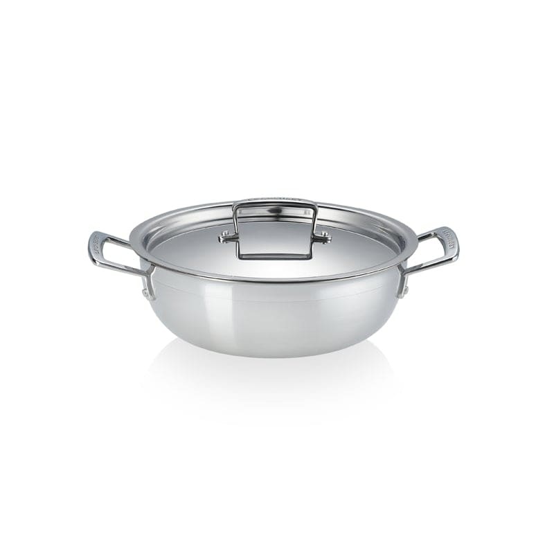 Le Creuset 3 Ply Chef's Casserole 24cm Non-Stick