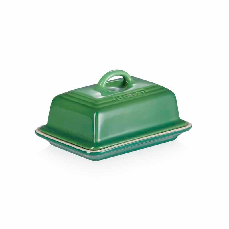 Le Creuset Stoneware Butter Dish Bamboo Green