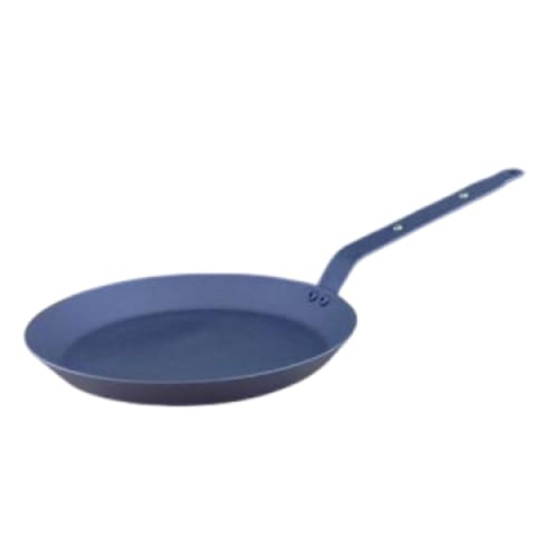 Netherton Oven Safe Spun Iron Crpe / Shallow Frying Pan