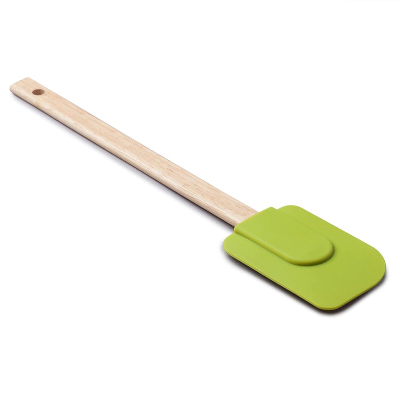 Zeal Silicone Spatula with Wooden Handle