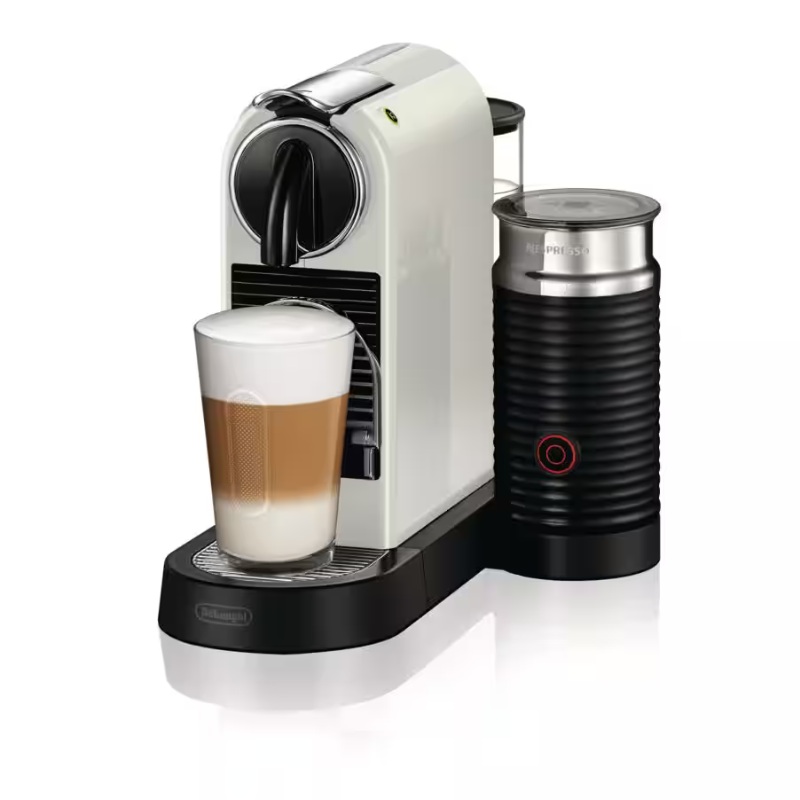 DeLonghi Nespresso CitiZ Coffee Machine with Aeroccino