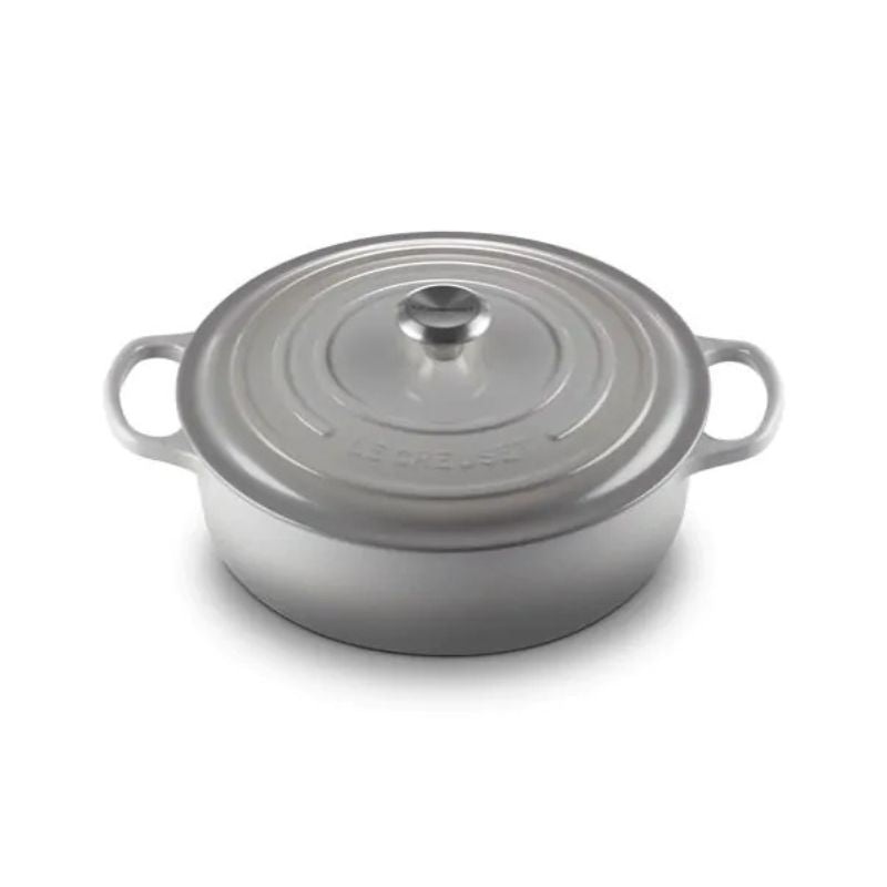 Le Creuset Signature Cast Iron Risotto Pan 30cm Mist Grey