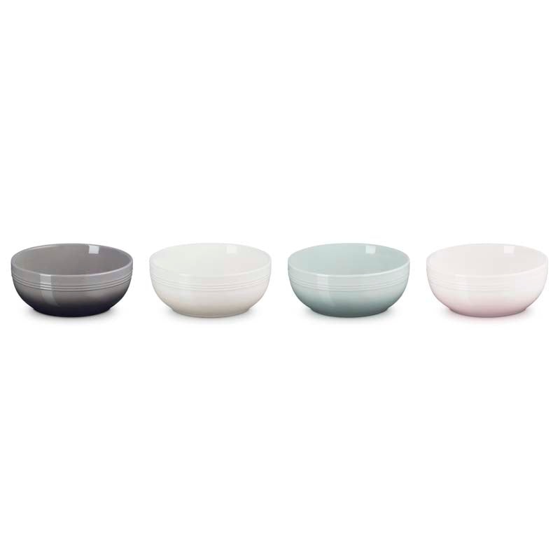 Le Creuset Stoneware Coupe Cereal Bowls (Set of 4)