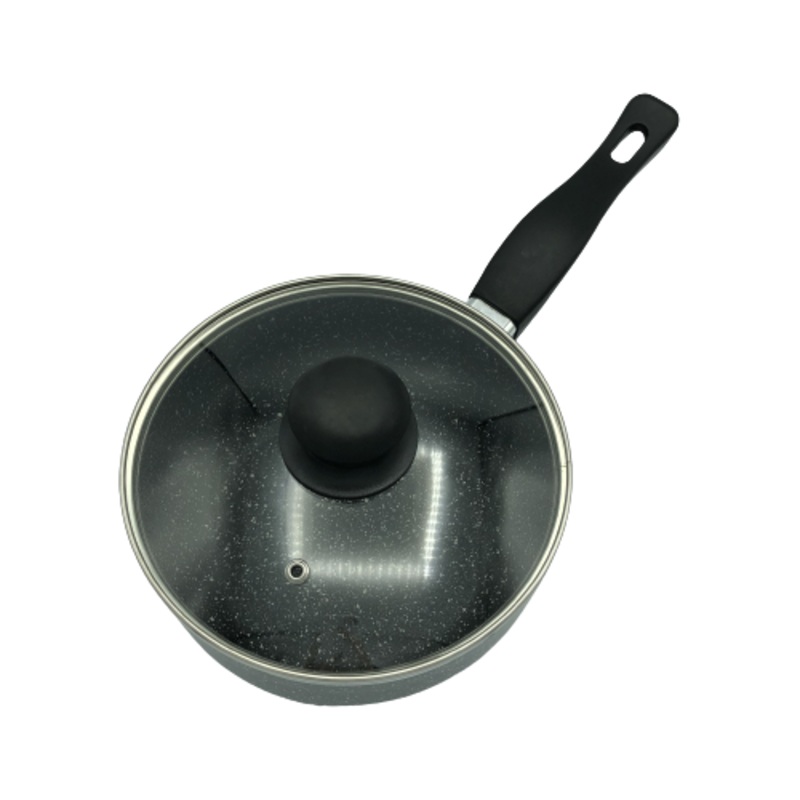 Healthy Bear 18cm aluminum Sauce Pan w/lid INDUCTION | BCAL-18SPG-IN