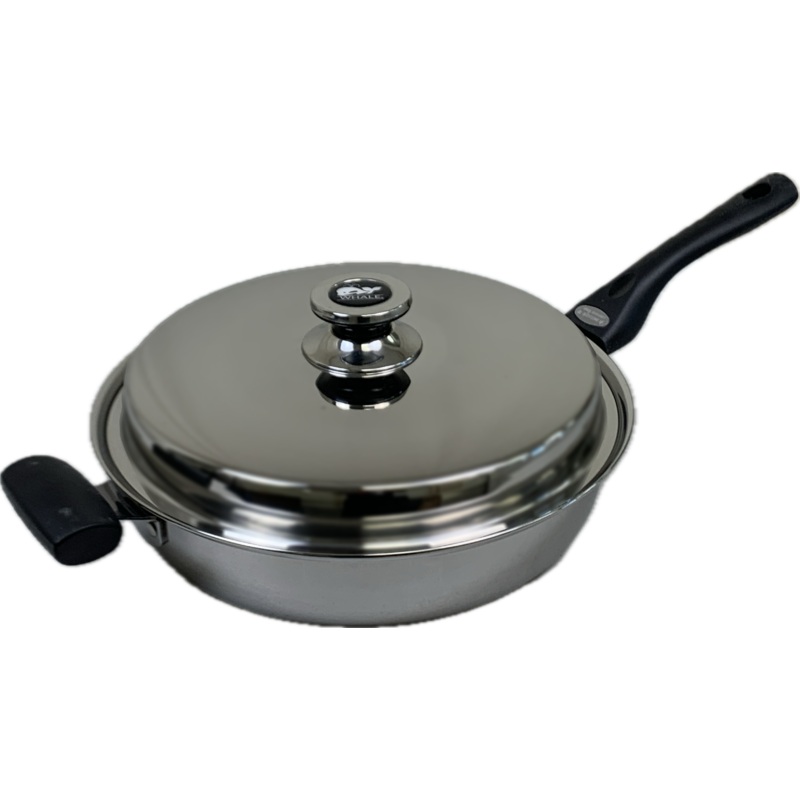 Whale | WW-32F | 5-layer Stainless Steel Saute Pan: 32cm