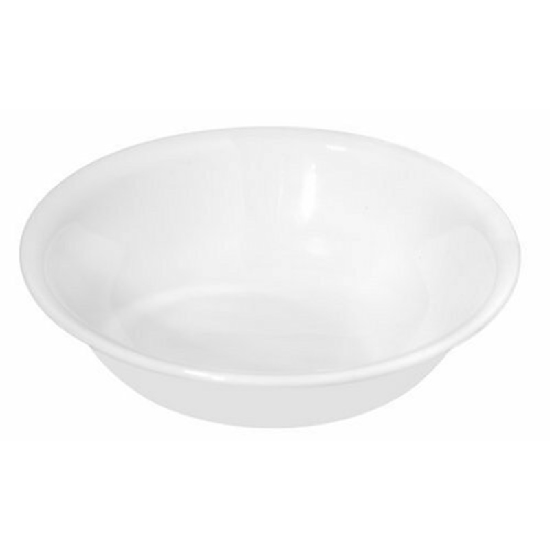 Corelle 6003899 10oz Dessert Bowl, Winter Frost White