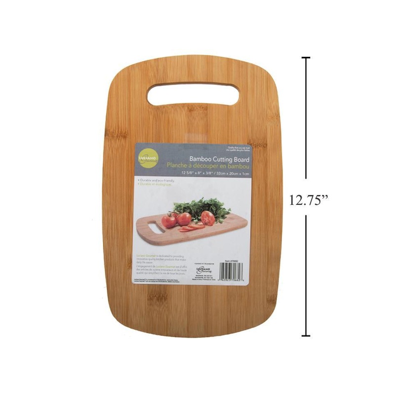L.Gourmet Bamboo Cutting Board 32x20x1.1cm | 70682