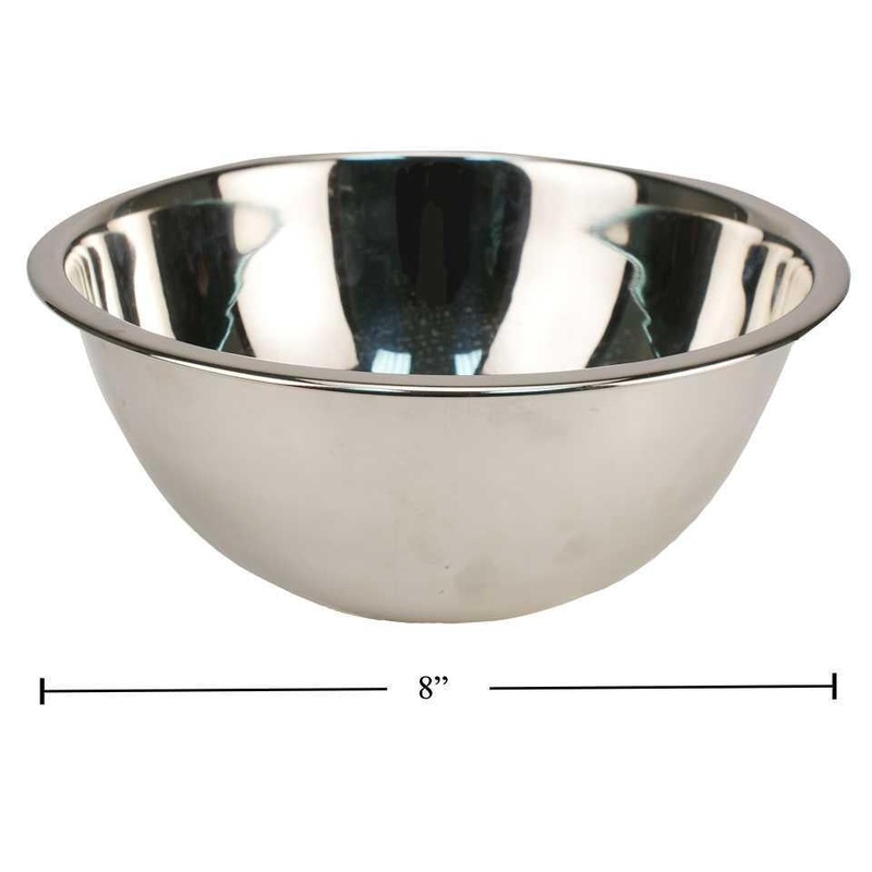 Luciano 8'' Mixing Bowl S/S 1.25L | 80801