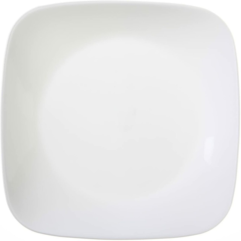 Corelle Square Pure White |1069960| Dinner Plate 8.75"