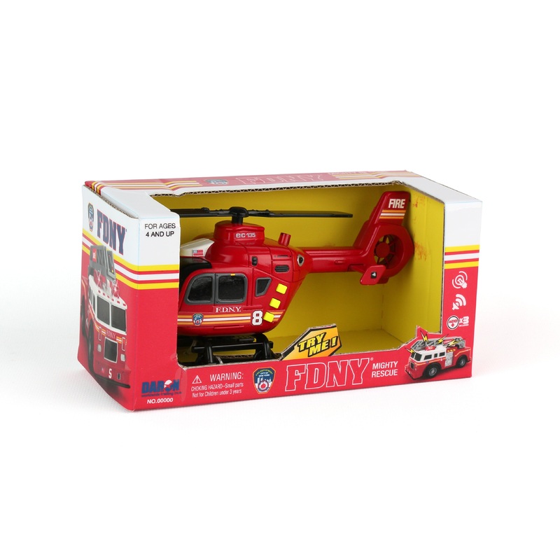 FDNY MIGHTY HELICOPTER W/LIGHT & SOUND (**)