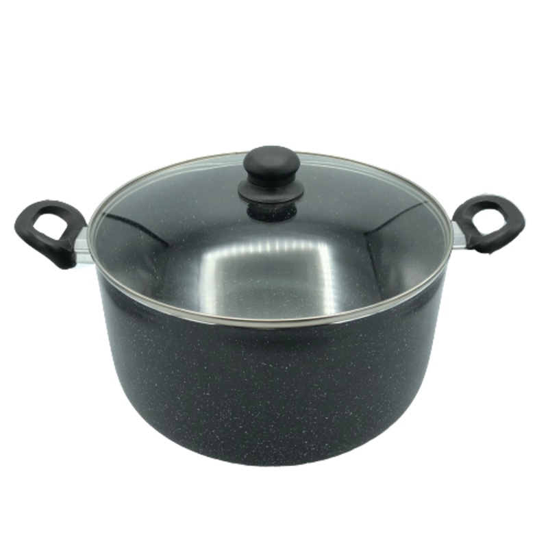 Healthy Bear 30cm aluminum Stock Pot w/lid INDUCTION | BCAL-30SPG-IN