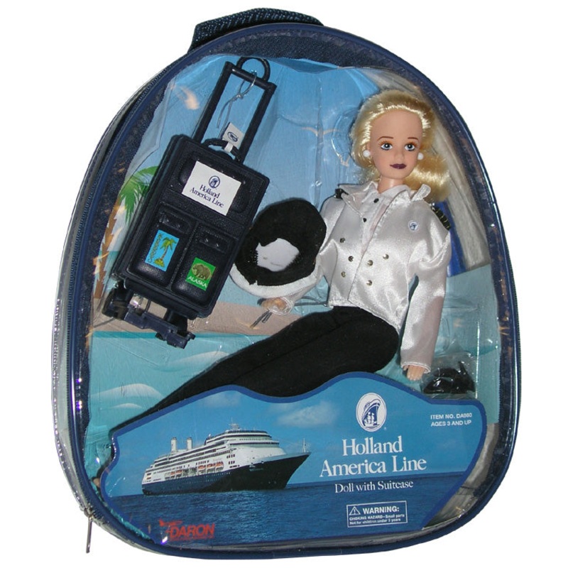 HOLLAND AMERICA DOLL IN BACKPACK (**)