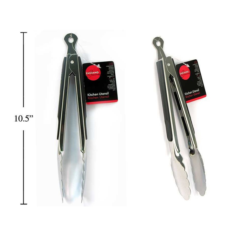 L. Gourmet 9.5" S/S Tongs | 70030