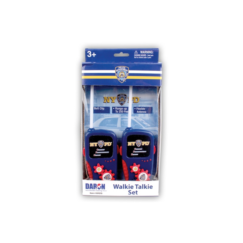 NYPD WALKIE TALKIE PLAYSET (**)