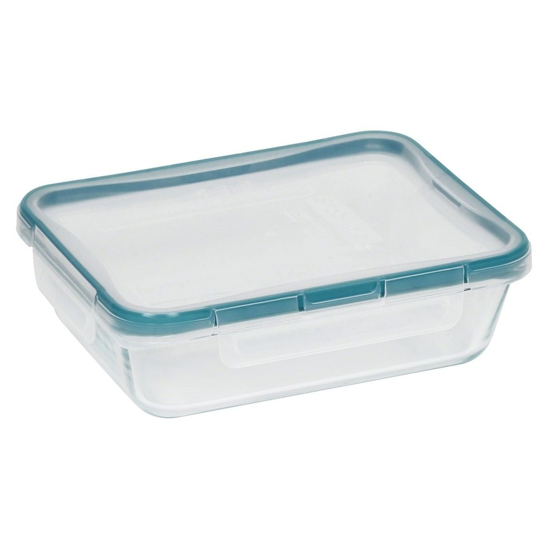 Snapware Total Solution Pyrex Glass Food Storage, Rectangle |1112403| 6-cup