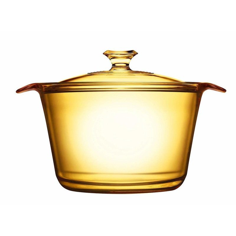 Visions FLAIR Glass Cook Pot |VSF38| 3.8L with Glass Cover